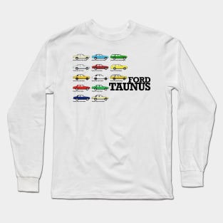 FORD TAUNUS RANGE - brochure Long Sleeve T-Shirt